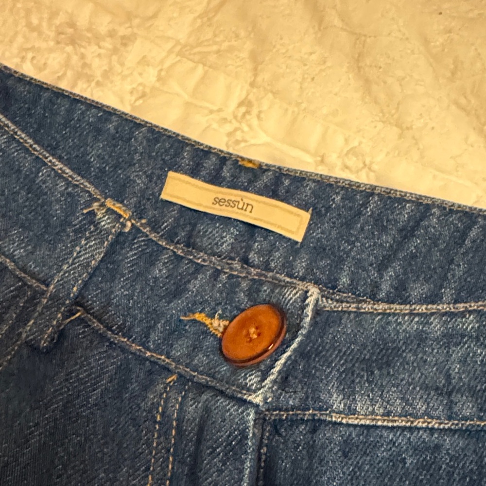 Sessun Blue Denim Jeans - Picture 4 of 7